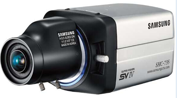 三星 1/3" 高清寬動態(tài)日夜型槍式攝像機  SHC-735P