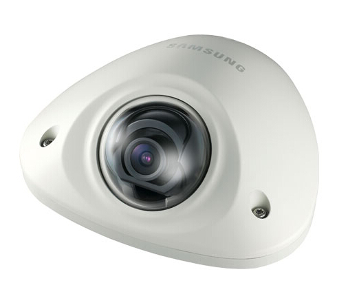三星 1/2.8"  200萬(wàn)像素寬動(dòng)態(tài)緊湊型車載防暴網(wǎng)絡(luò)半球攝像機(jī)   SNV-6012MP 