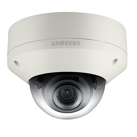 三星 1/3"140萬(wàn)像素寬動(dòng)態(tài)電動(dòng)變焦防暴網(wǎng)絡(luò)半球攝像機(jī)  SNV-5084P