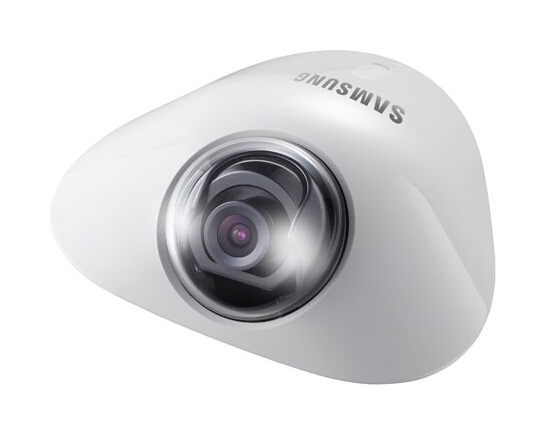 三星 1/3" 130萬(wàn)像素高清梭型網(wǎng)絡(luò)半球攝像機(jī)   SND-5010P 